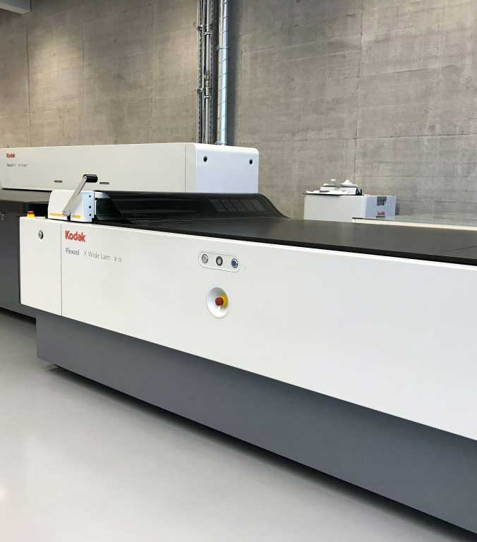 Köstlin Prepress Services | Printing forme production: Digital coating plates